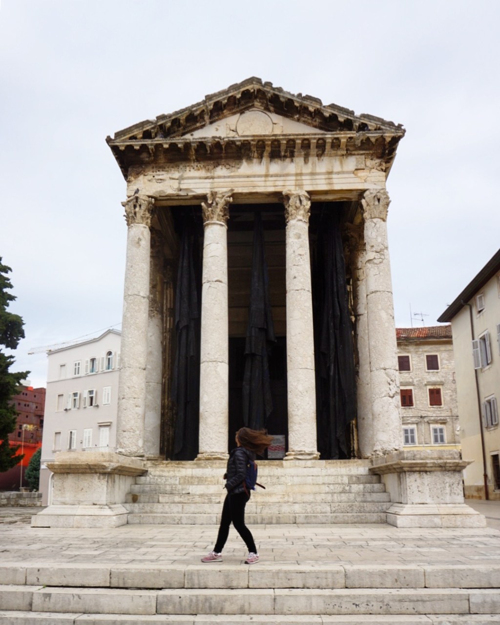 O centro histórico de&nbsp;Pula