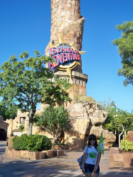 "The Pharos Lighthouse" no Port of Entry do Islands of Adventure