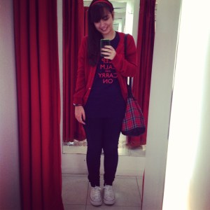 red & blue: keep calm and carry on