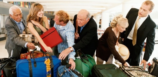 pessoas em Aeroporto