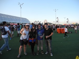 companheiros do dia 14: Dani, Leo, e Gabriel!