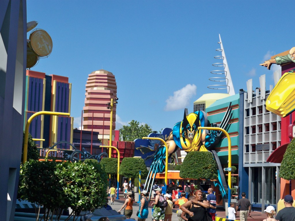 overview da Marvel Super Hero Island